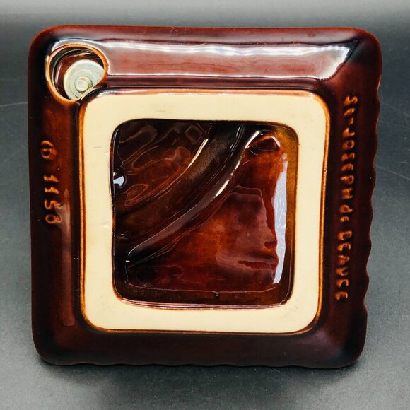 60s Beauce Ceramic Lady Basketball Athlete Trophy Ashtray - RARE - She Shed Room - Picture 7 of 11